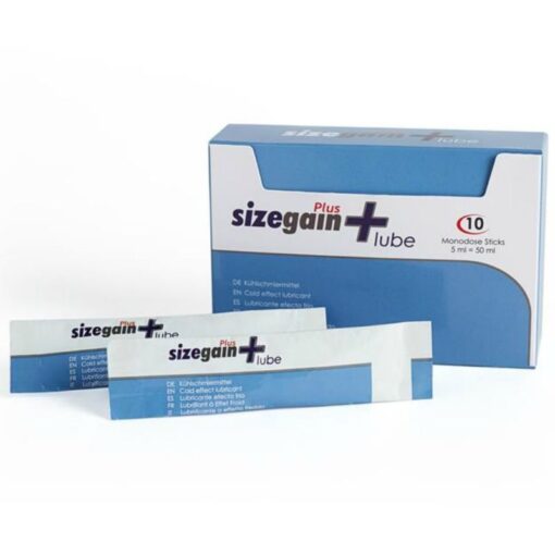 500 COSMETICS - SIZEGAIN PLUS LUBE LUBRICANTE EFECTO FRIO - immagine 3